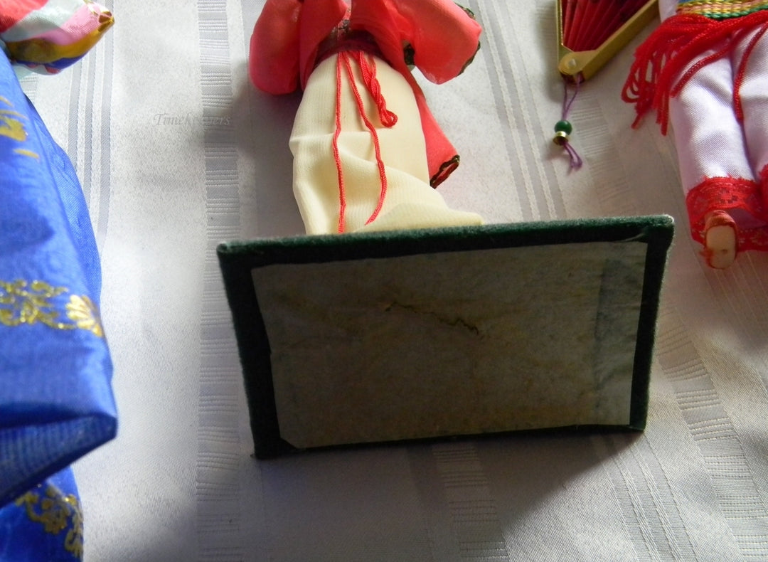 h911 Great Vintage Trio of Korean Dolls