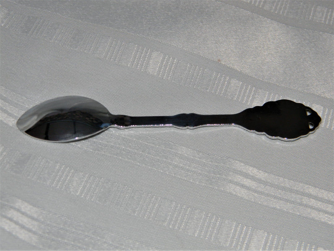 j692 Preowned Stainless Steel Collector Spoon from Illinois with Cardinal