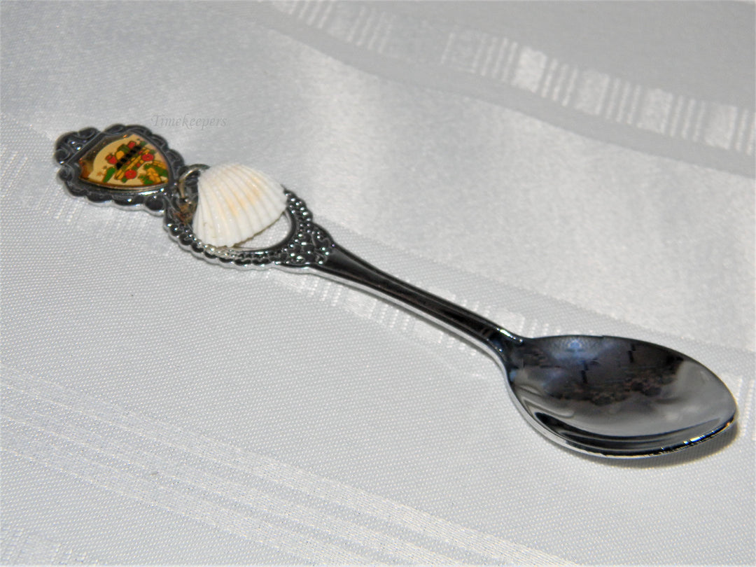 j697 Nice Preowned Stainless Steel Collector Charm Spoon from Aruba