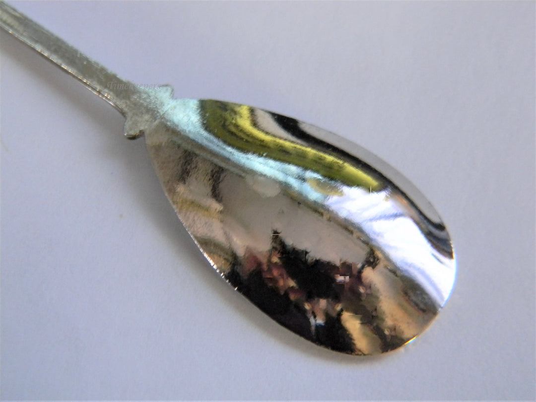 j699 Nice Preowned Souvenir Spoon in Silver Plate from Oklahoma