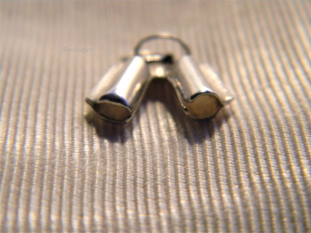 j710 Nice Vintage Sterling Chaps Charm/ Pendant