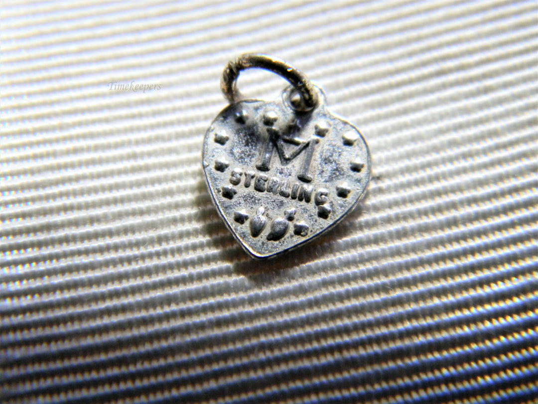 j779 Nice Religious Catholic Virgin Mother Medal Charm in Sterling Silver