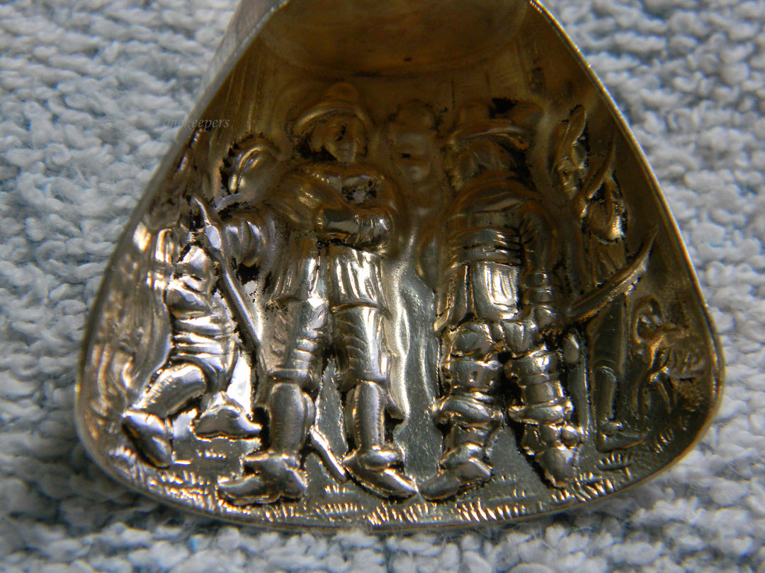 j785 Vintage Silver Shovel Sugar Spoon Golden Gate Bridge, San Francisco