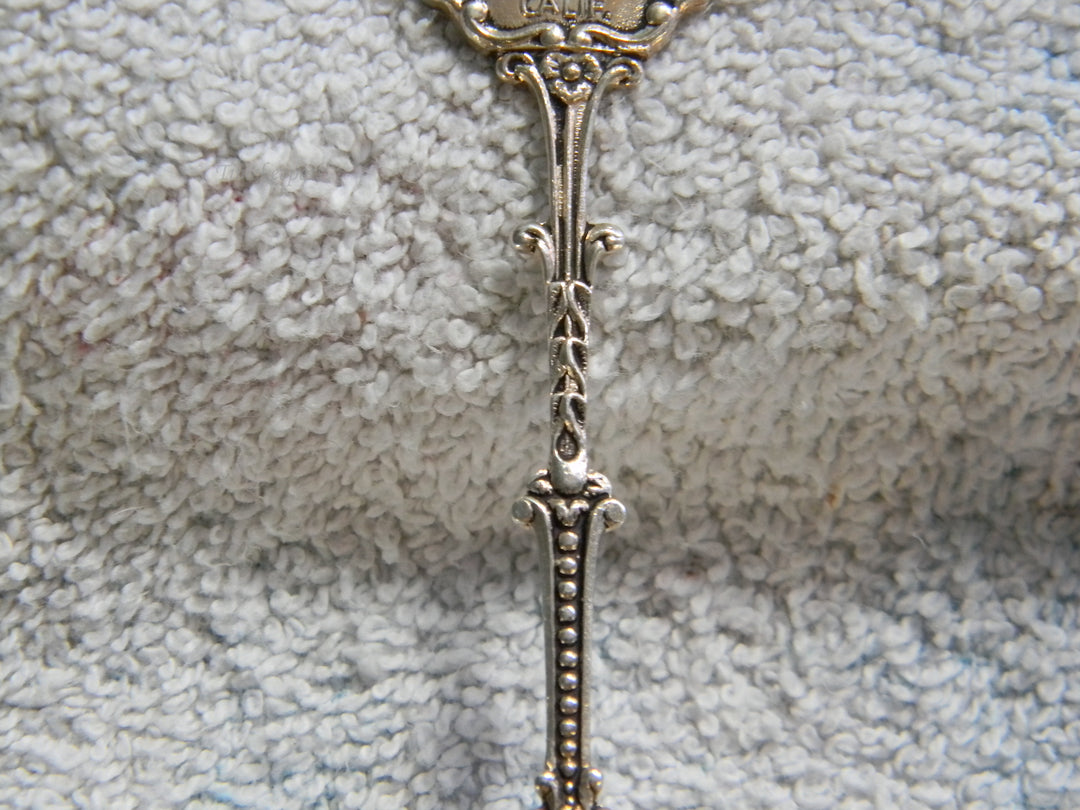 j785 Vintage Silver Shovel Sugar Spoon Golden Gate Bridge, San Francisco