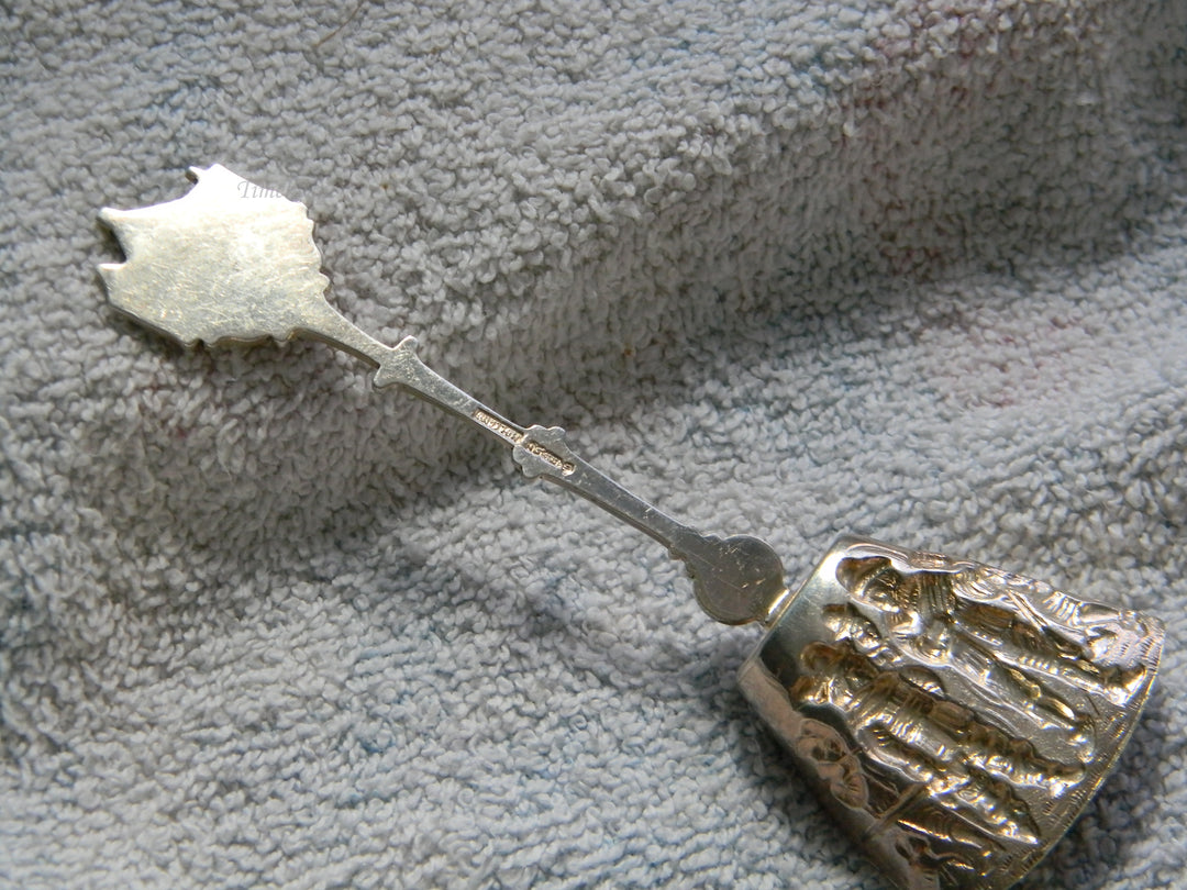 j785 Vintage Silver Shovel Sugar Spoon Golden Gate Bridge, San Francisco