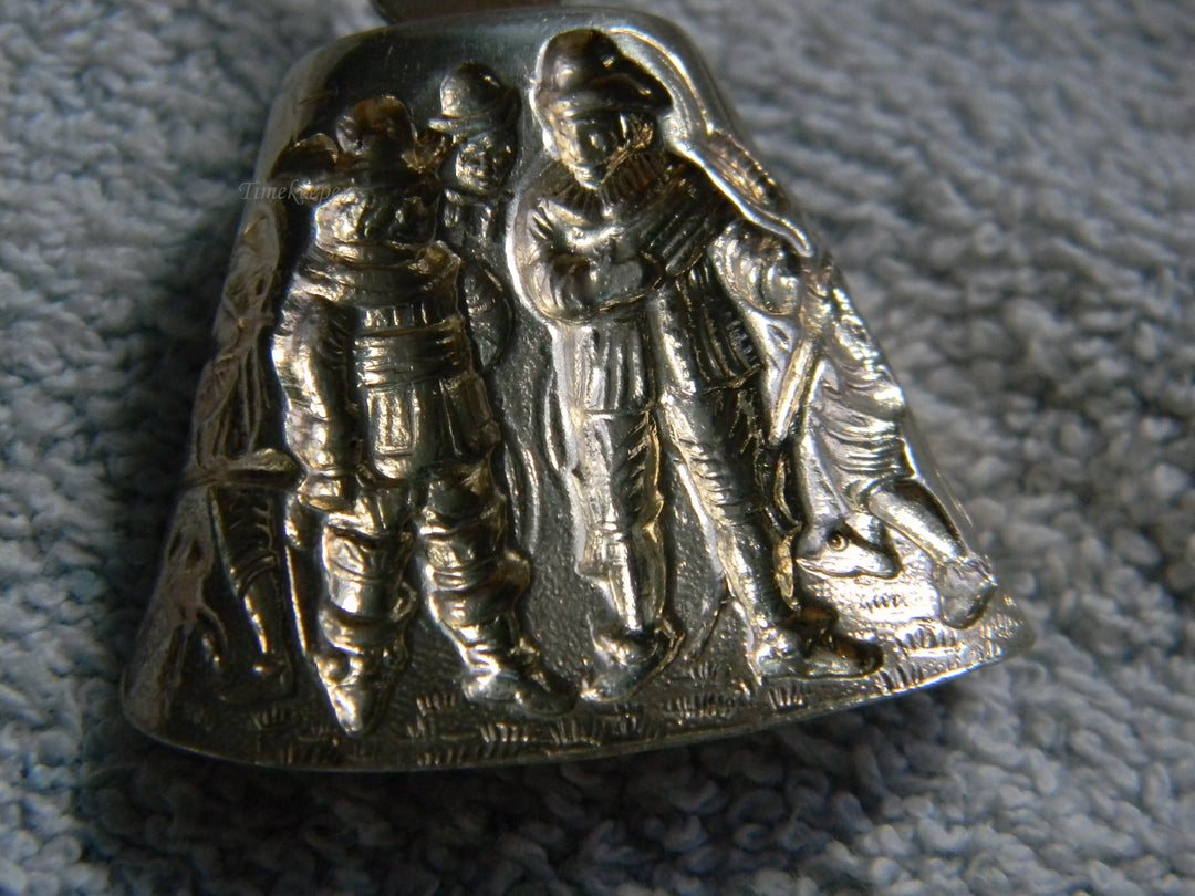 j785 Vintage Silver Shovel Sugar Spoon Golden Gate Bridge, San Francisco