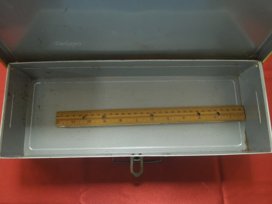 q785 Vintage Metal AMERICAN TOOL CHEST for Junior Carpenters Chest Only!