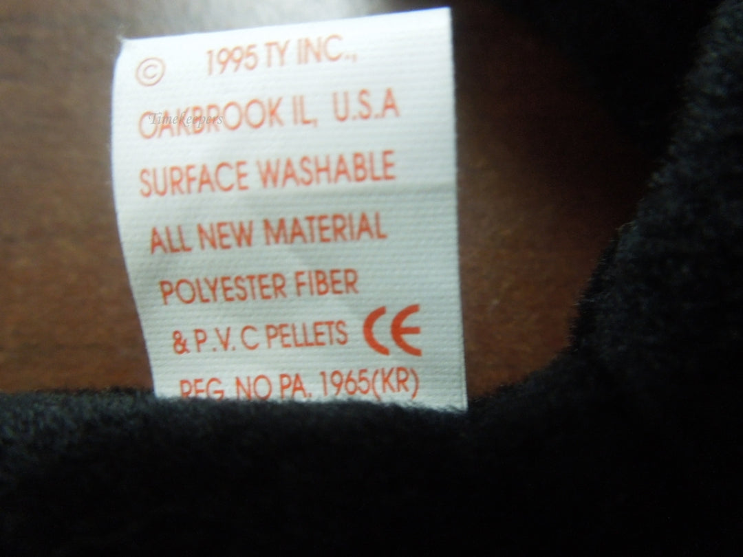 q792 Rare TY Beanie Baby Velvet with numerous errors & PVC Pellets, 4th Gen Hang tag.