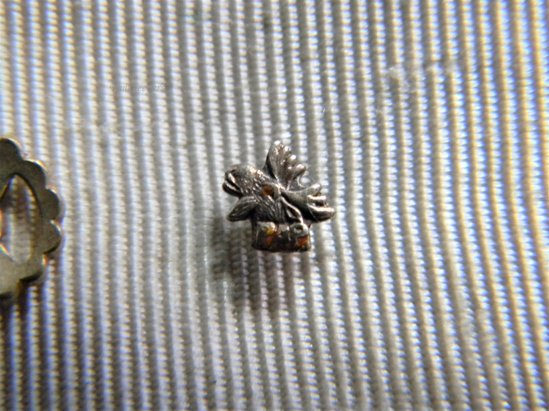 j825 Nice Vintage Moose Purity Aid Progress Hat or Lapel Pin 10k Yellow Gold