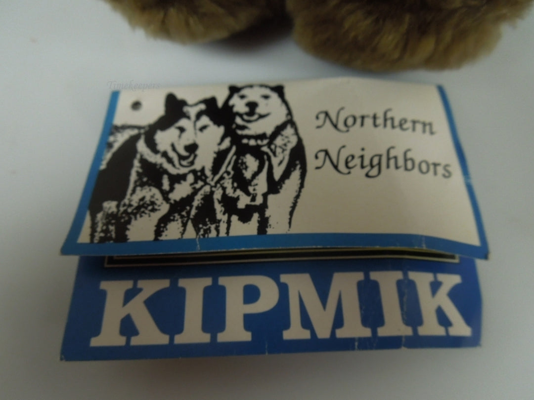 q821 Vintage Kipmik Northern Neighbors - Eskimo Girl Doll, Sailaq 10" Faux Fur Coat