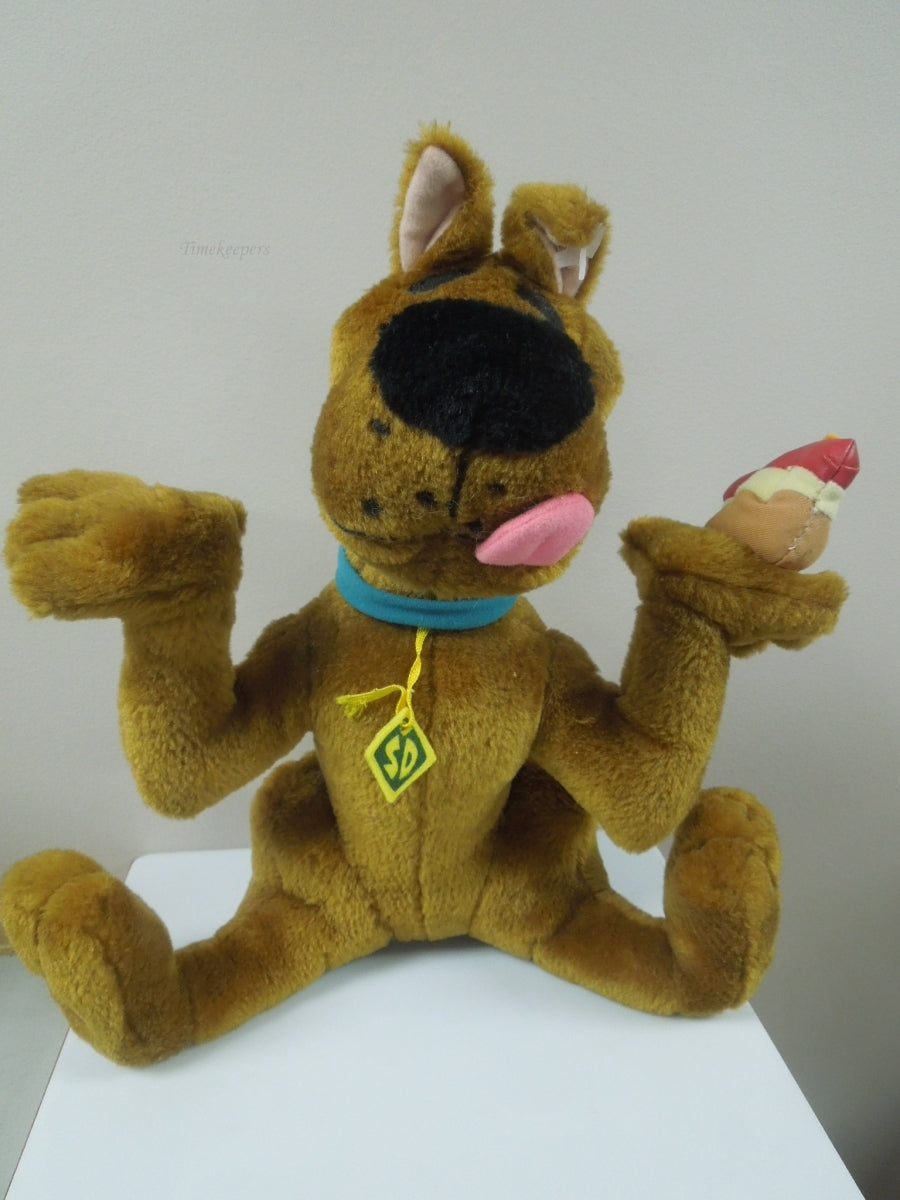 q823 Vintage 1997 Scooby Doo Hanna Barbera Cartoon Network Plush Toy 13".