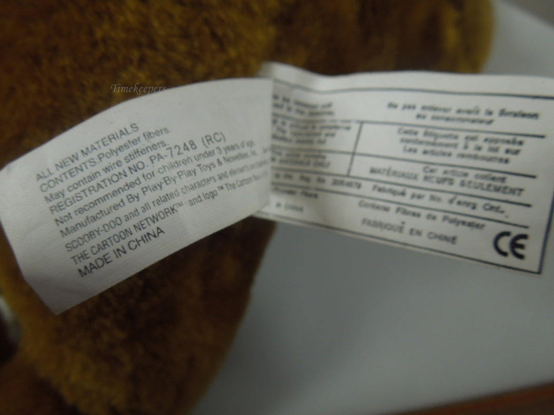 q823 Vintage 1997 Scooby Doo Hanna Barbera Cartoon Network Plush Toy 13".