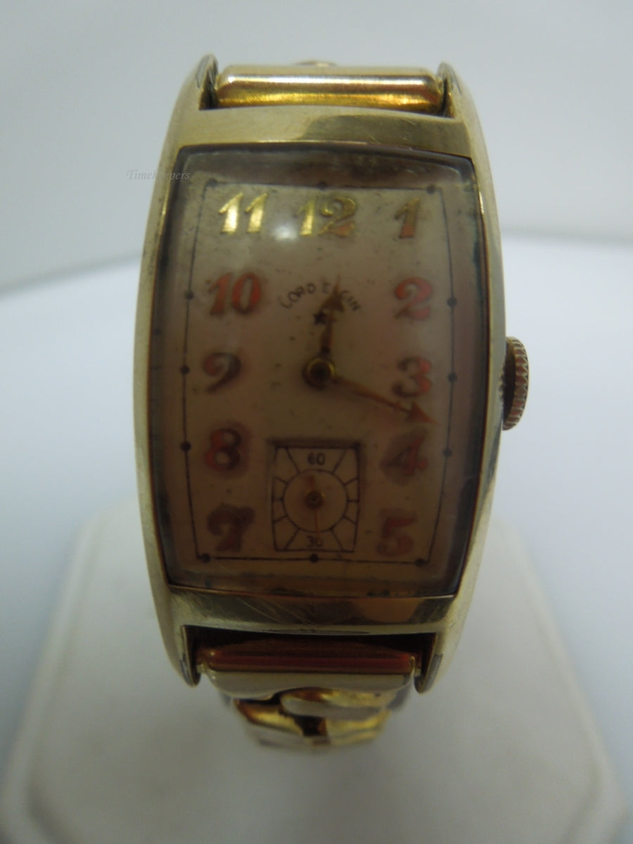 s238 Vintage Lord Elgin 14kt Gold Filled Case Wrist Watch