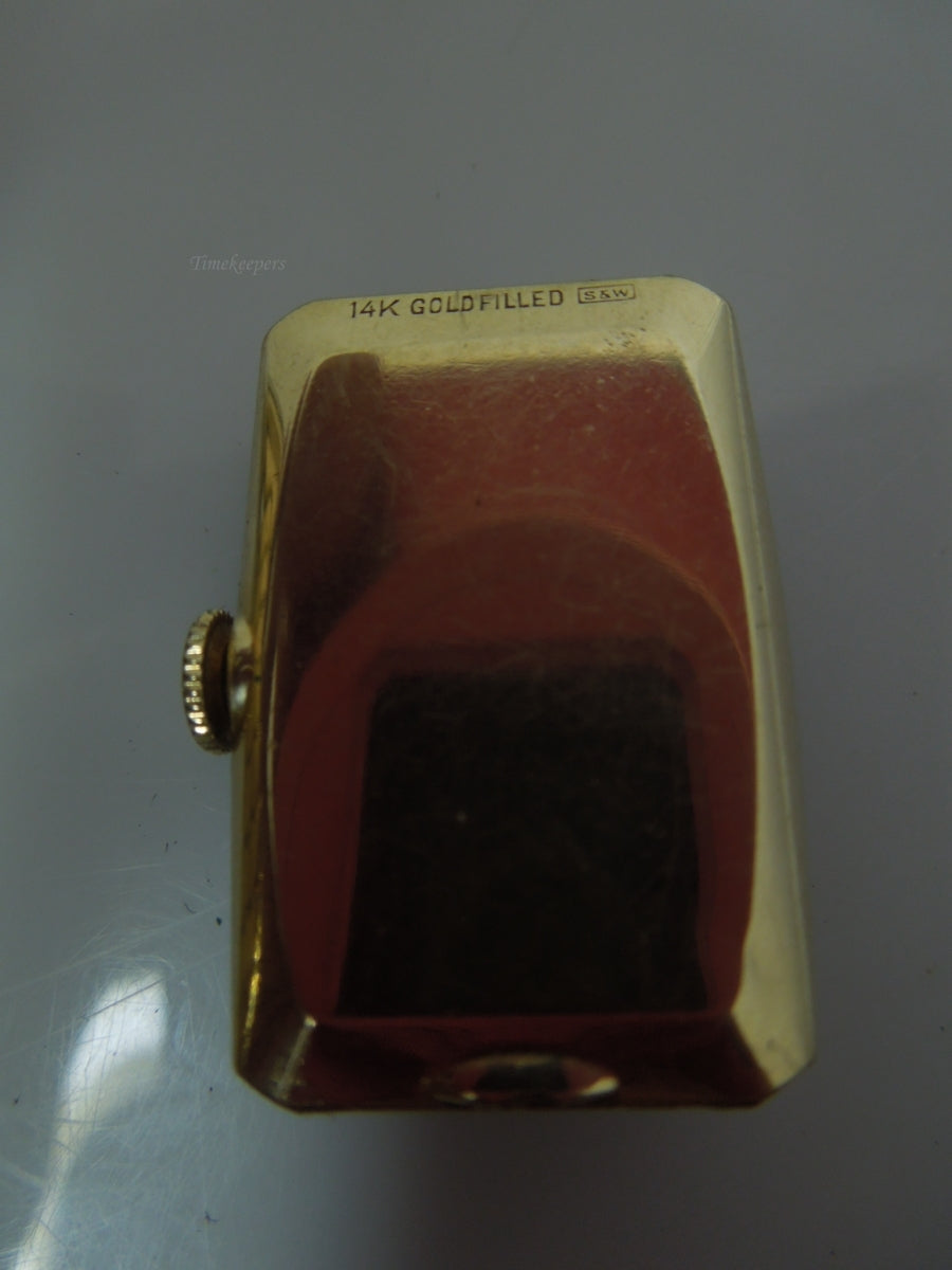 s238 Vintage Lord Elgin 14kt Gold Filled Case Wrist Watch