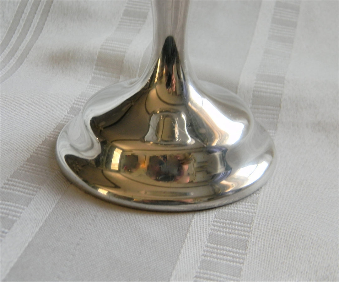 p117 Vintage EP Silver Plated Gorham Goblet with Engraving