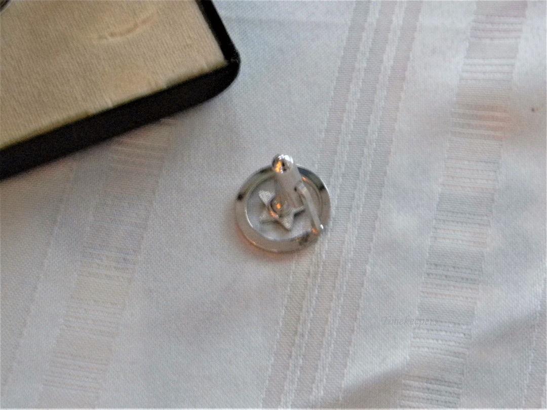 j205 Vintage New/ Old Stock Anson Star Cuff Links and Tie Tack in Original Box