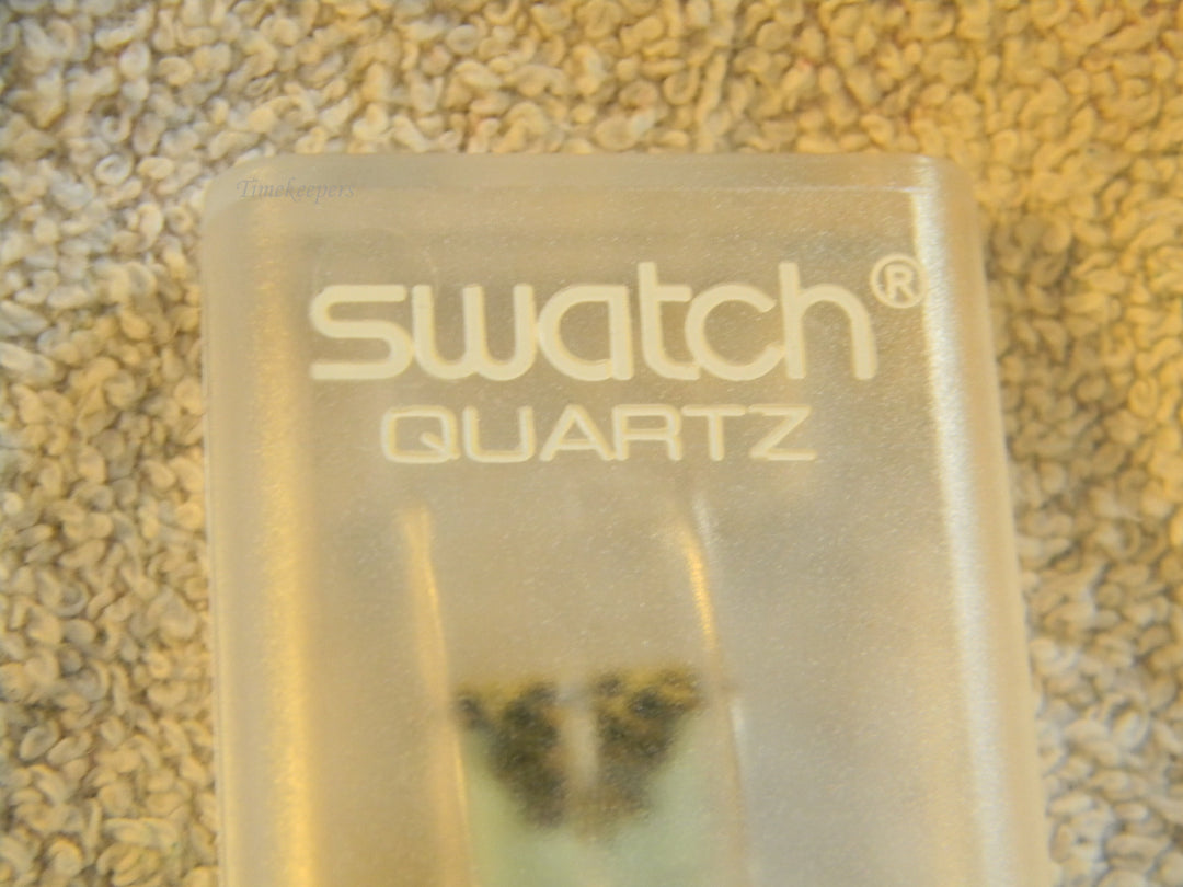 j907 Swatch Watch 1991 Vinci's Twist Quartz Movement In Swatch Box