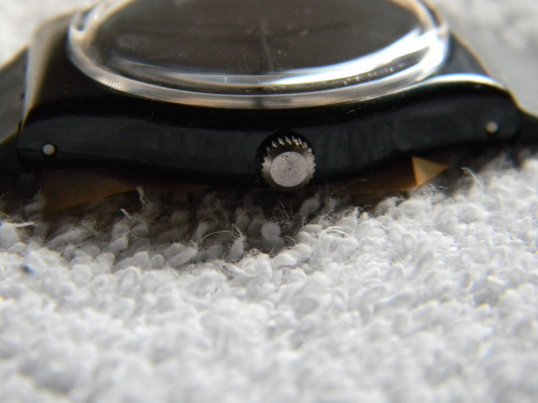 j911 Swatch Watch 1992 After Dark GB144 Quartz Movement In Box with Papers