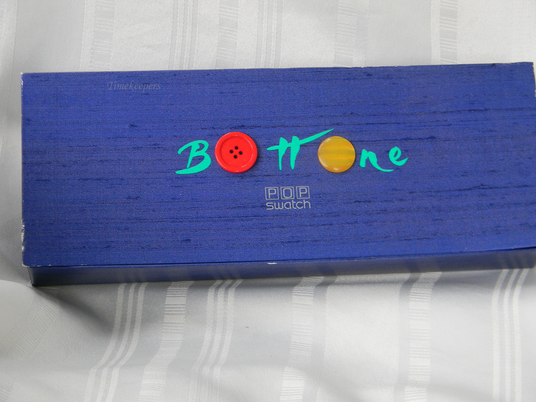 j920 BottOne Swatch Watch PWK153 1991 Christmas Special in Original Box