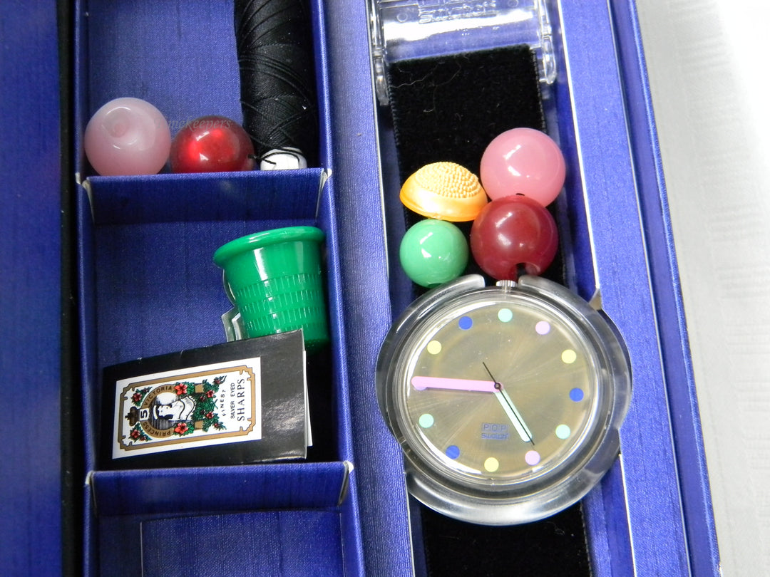 j920 BottOne Swatch Watch PWK153 1991 Christmas Special in Original Box