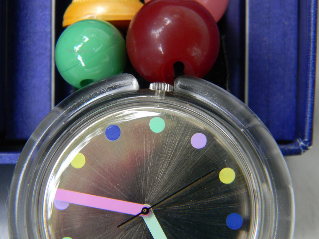 j920 BottOne Swatch Watch PWK153 1991 Christmas Special in Original Box