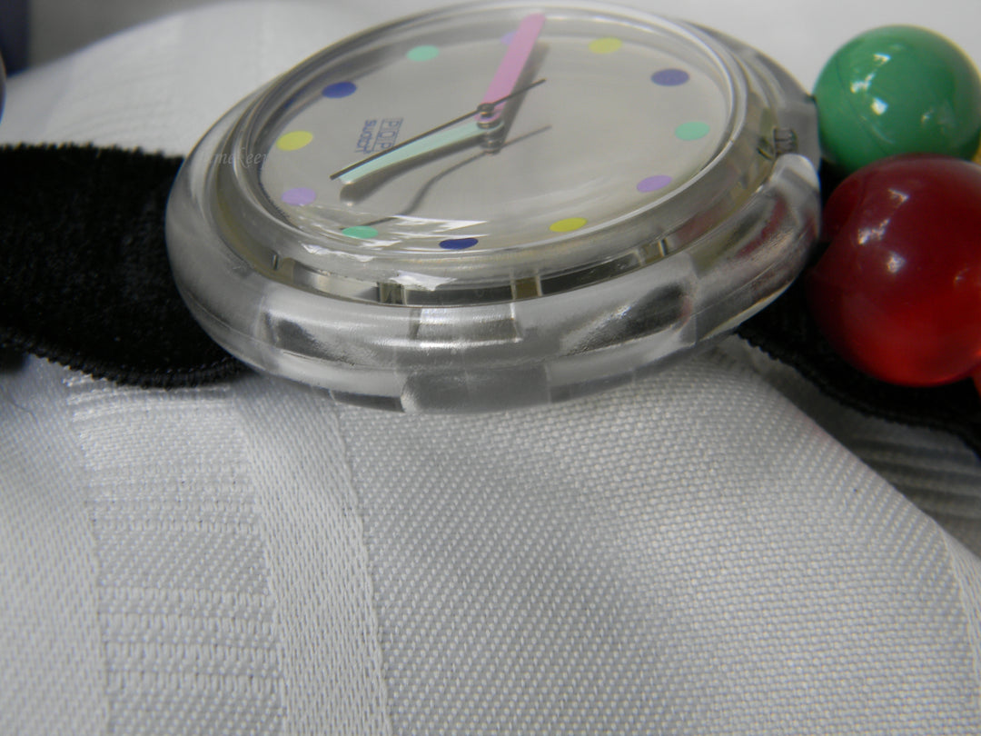 j920 BottOne Swatch Watch PWK153 1991 Christmas Special in Original Box