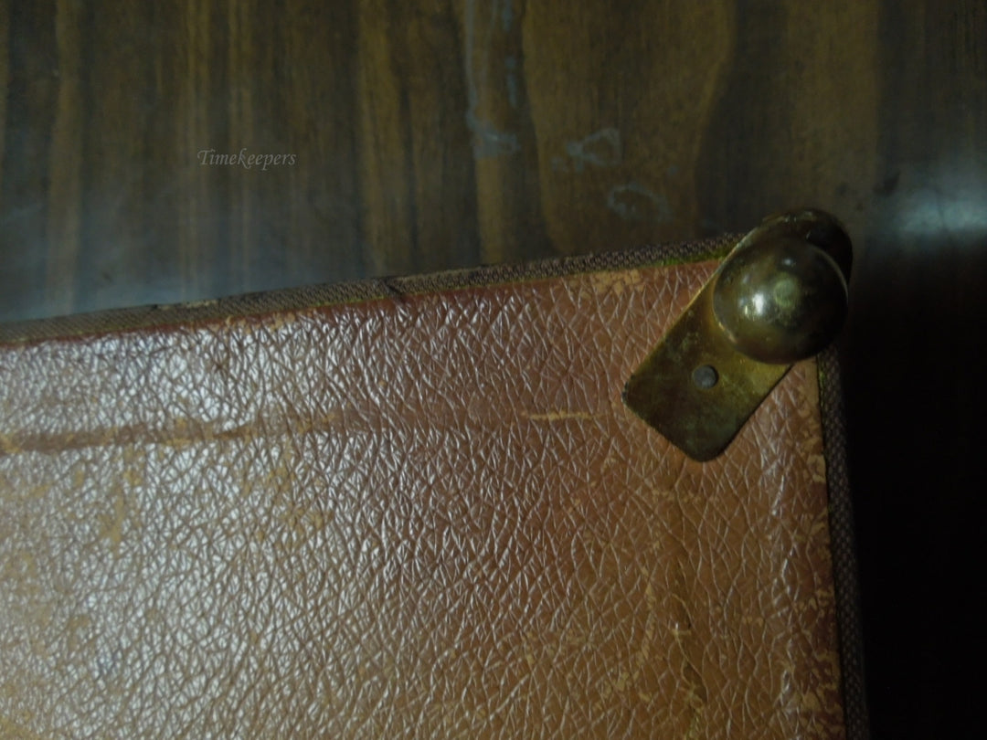 q942 Antique Victorian Celluloid Photo graph Album with Music Box