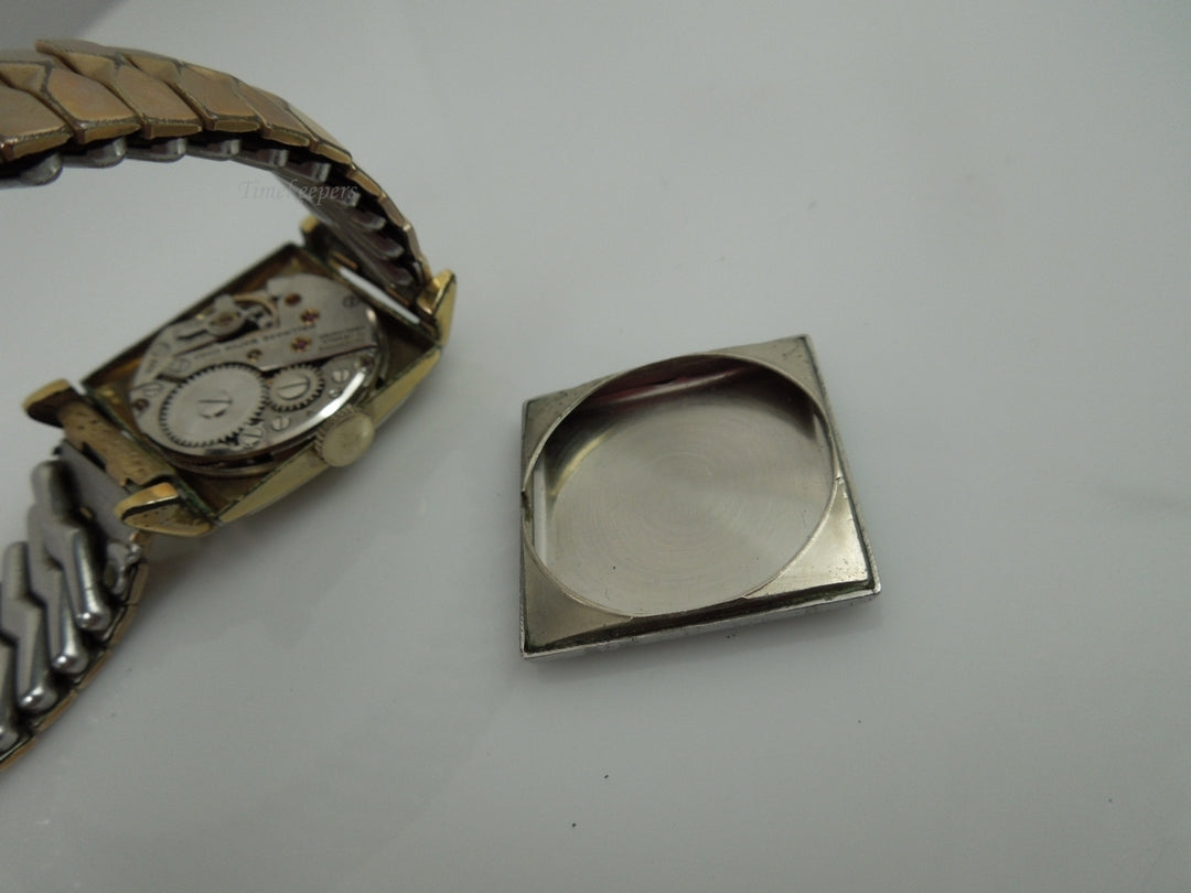 h932 Men's Vintage Mechanical 10kt RGP Hallmark Wristwatch Shock protected