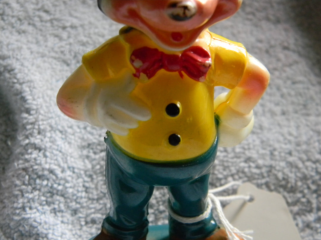 j930 Vintage Plastic MICKEY MOUSE Figure from Hong Kong 1960's