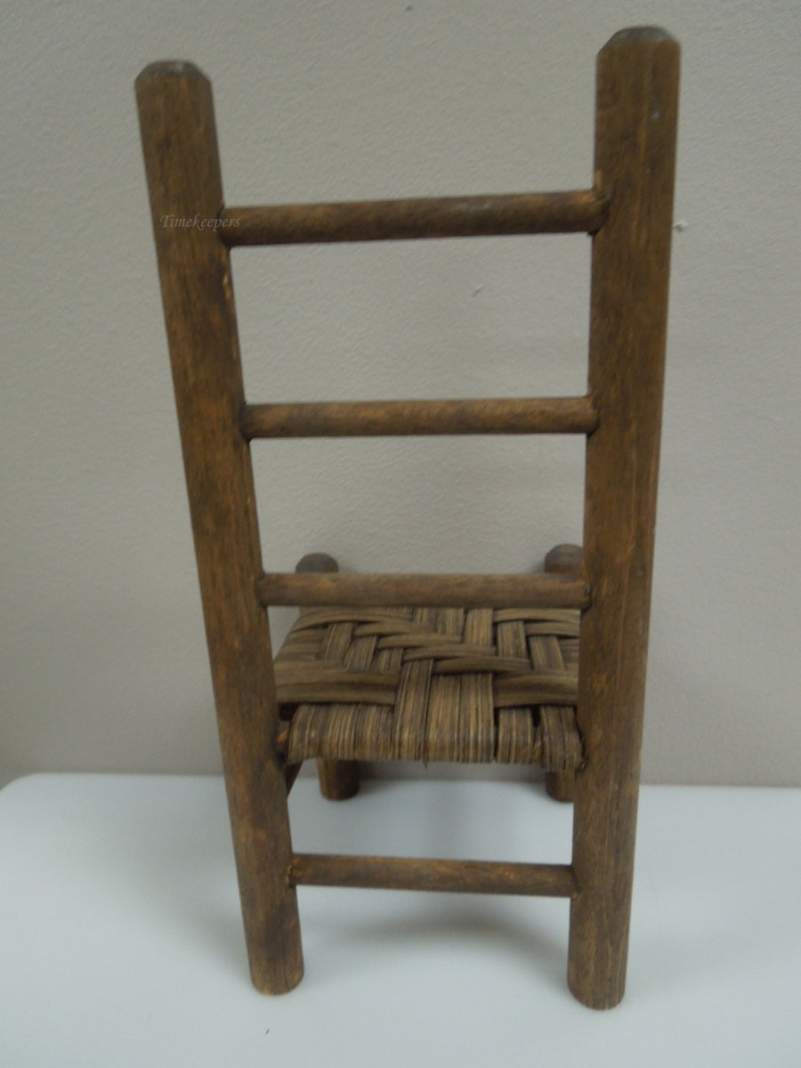 q956 Vintage Antique 7.5"Small TWIG Chair DOLLHouse Chair or Plant Stand