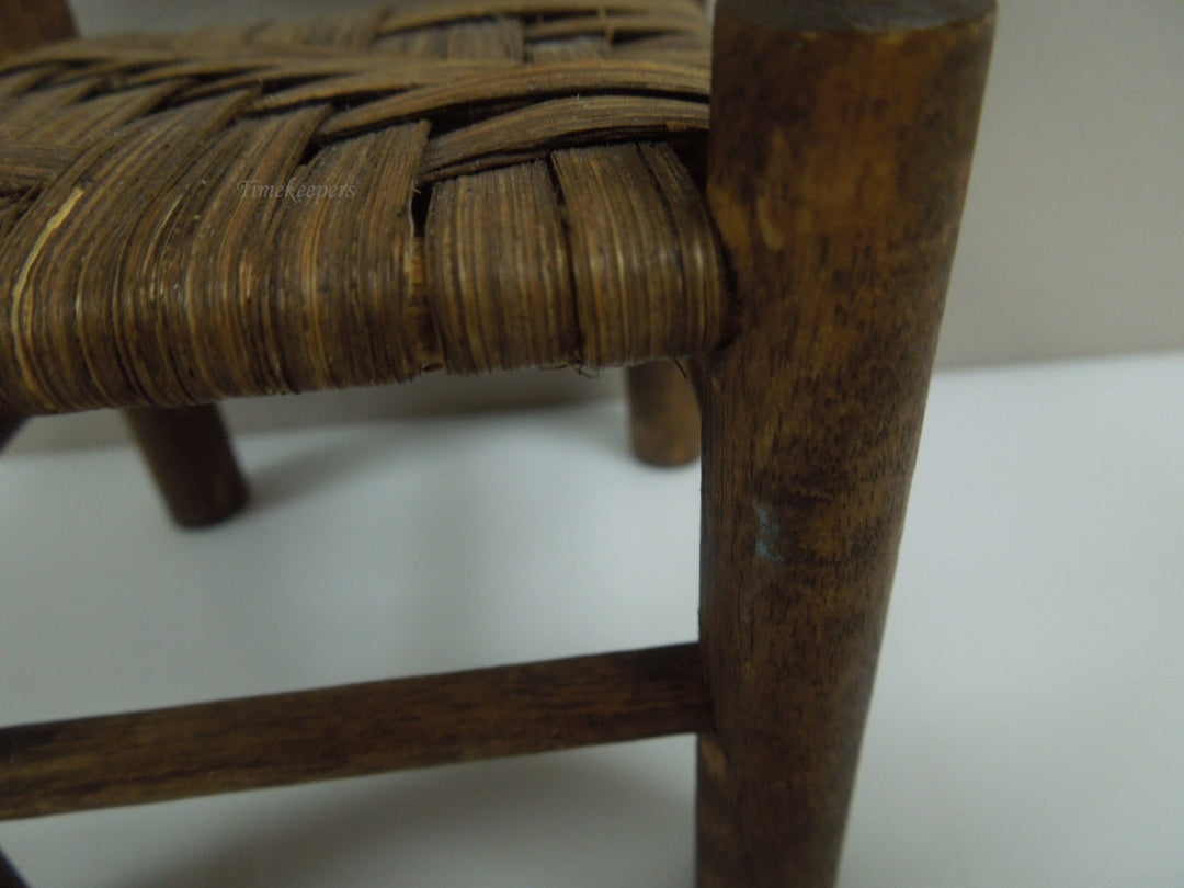 q956 Vintage Antique 7.5"Small TWIG Chair DOLLHouse Chair or Plant Stand