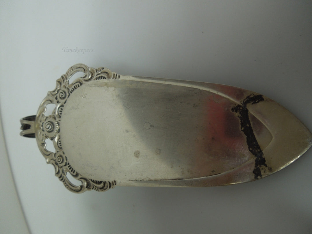 s397 Vintage Sterling Silver Cake/Pie Server CS+Co. 835 West Germany Ornate