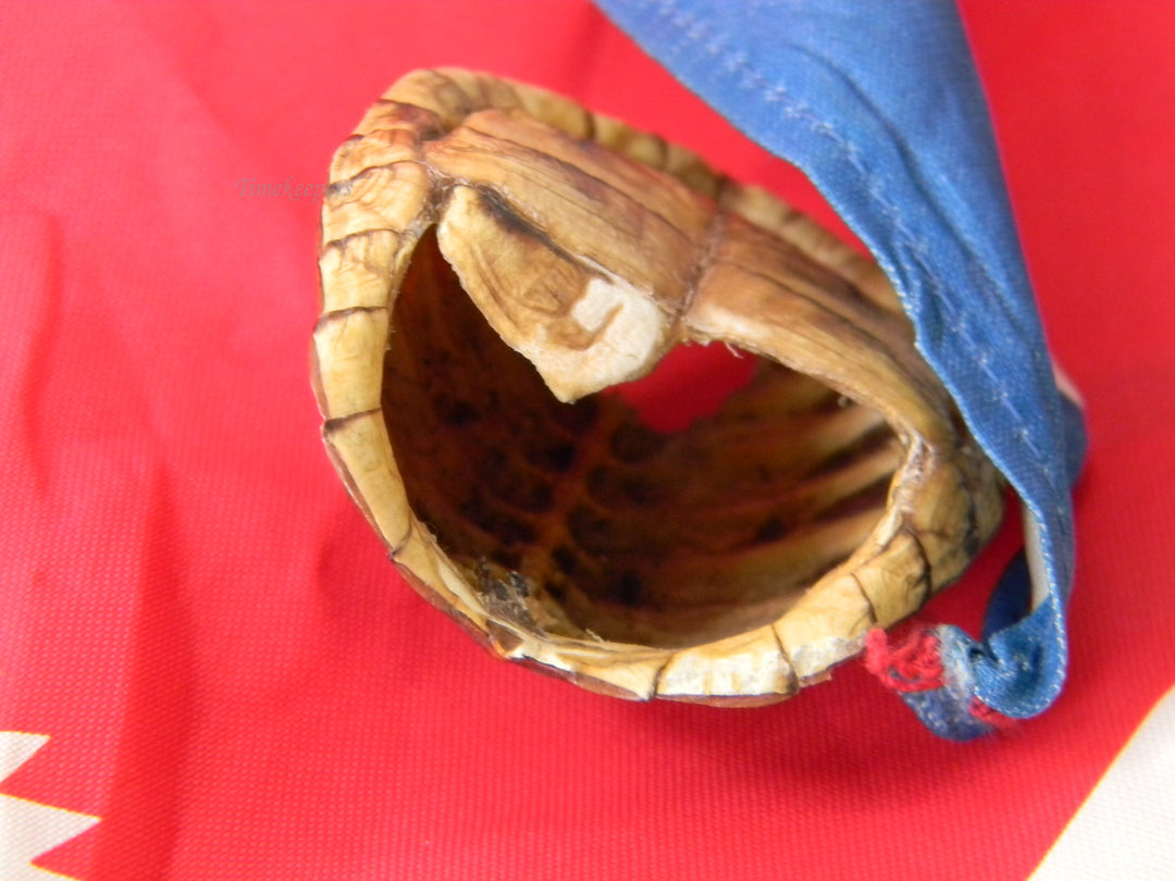 j947 BSA Neckerchief 1950 2nd National Jamboree with Turtle Shell Slide