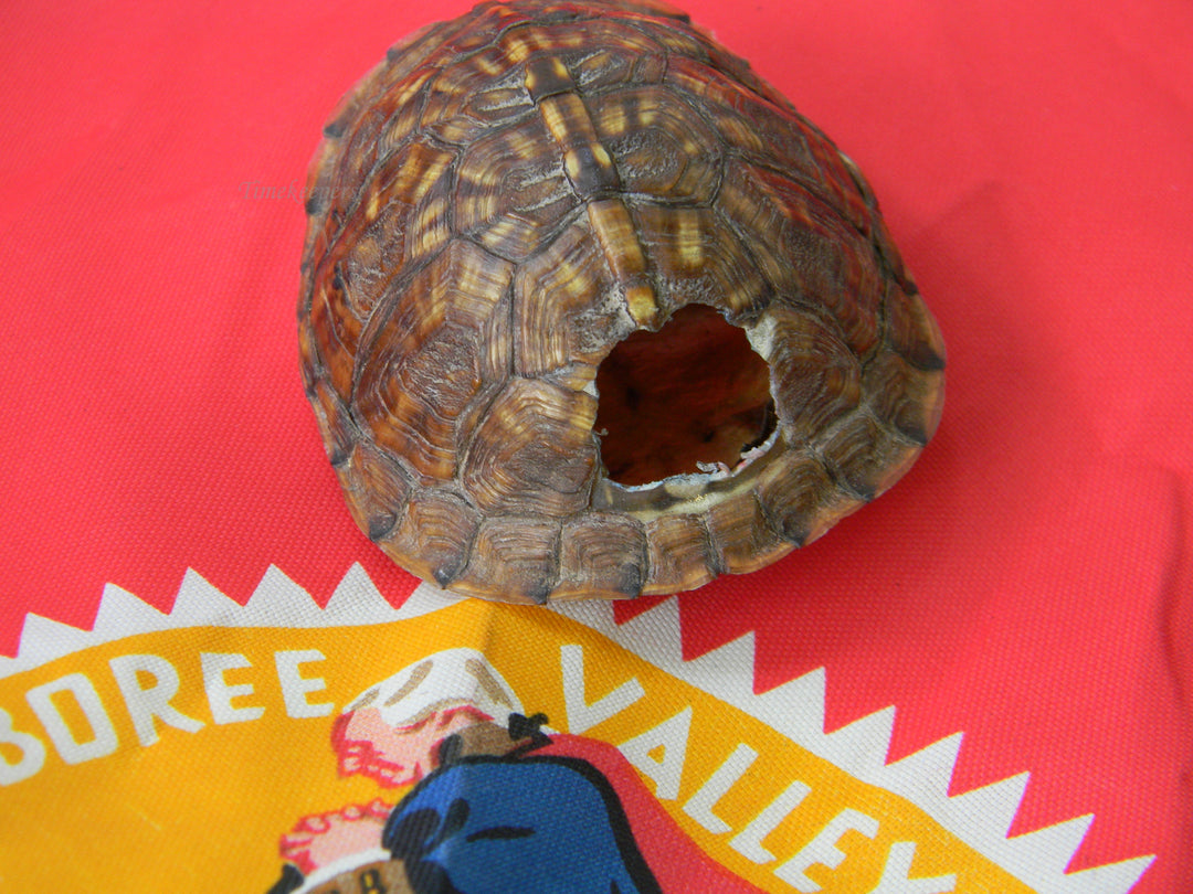 j947 BSA Neckerchief 1950 2nd National Jamboree with Turtle Shell Slide