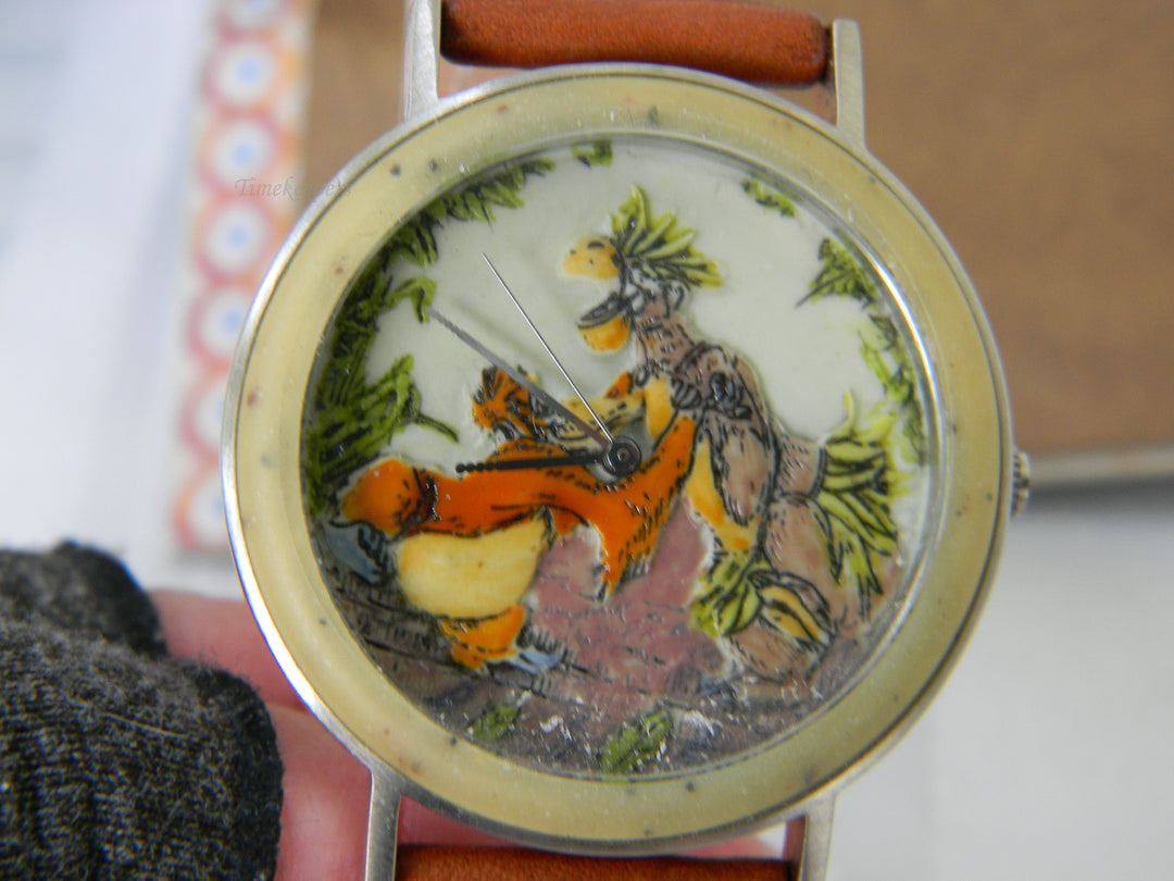 j952 Disney's Jungle Book Wrist Watch with Baloo for the Collector Original box