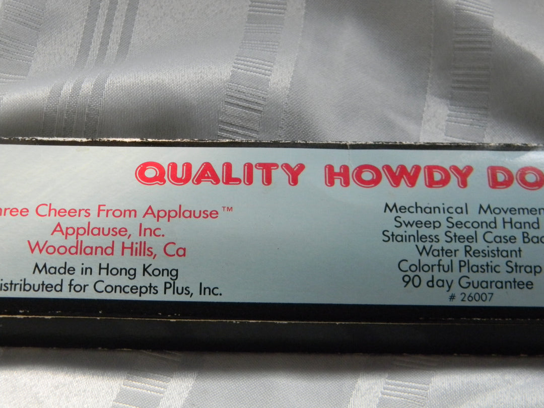 j959 Collectible Watch "It's Howdy Doody Time" by Hour Classic Collectibles