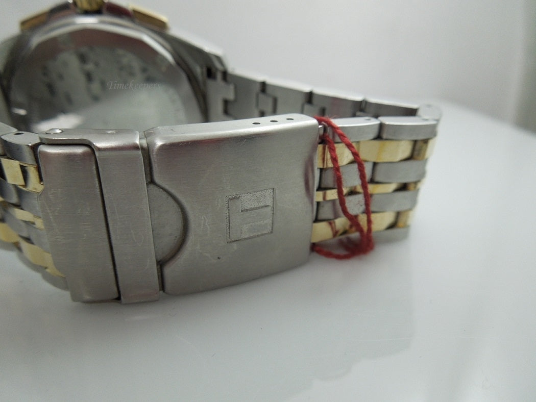 h986 Nice Men's Tissot 1853 Two Tone Chronograph Wristwatch P862/962