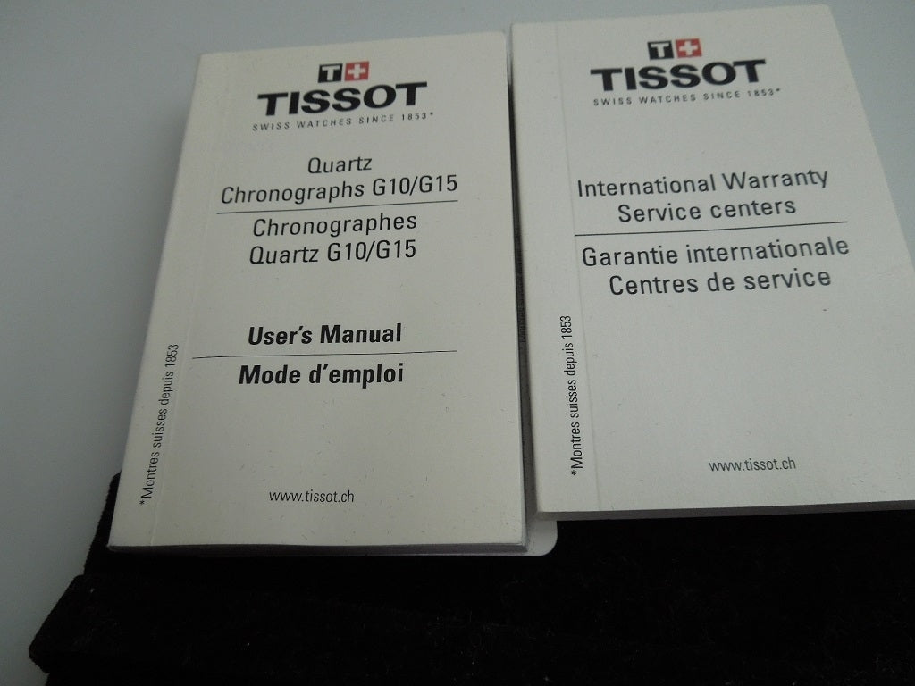 h986 Nice Men's Tissot 1853 Two Tone Chronograph Wristwatch P862/962