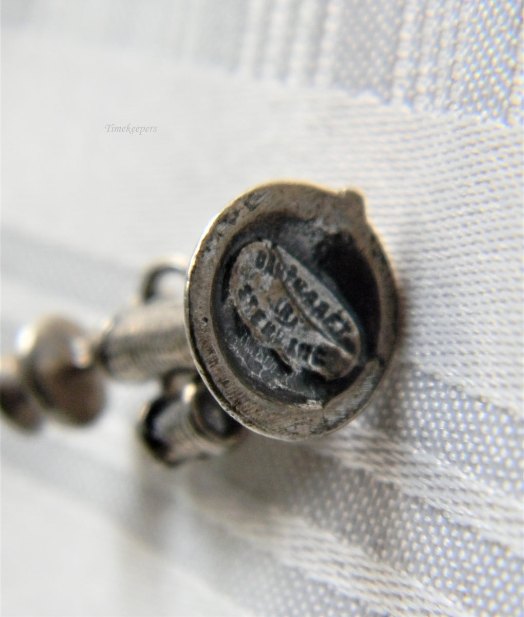 p233 Cute 3D Sterling Silver Old Fashioned Telephone Charm or Pendant (NO CHAIN)