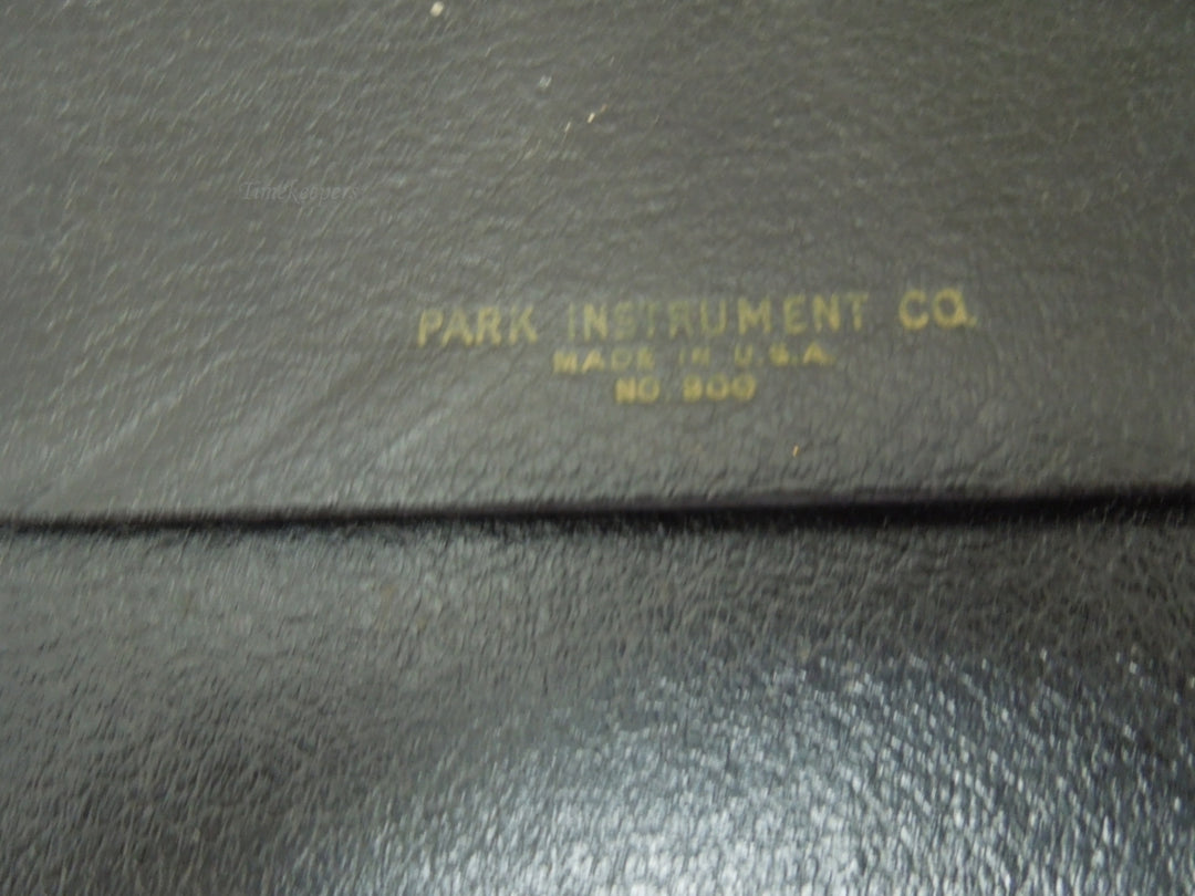 r072 Vintage Park Instrument Co. No. 900 Drafting Tool Compass Set in Case