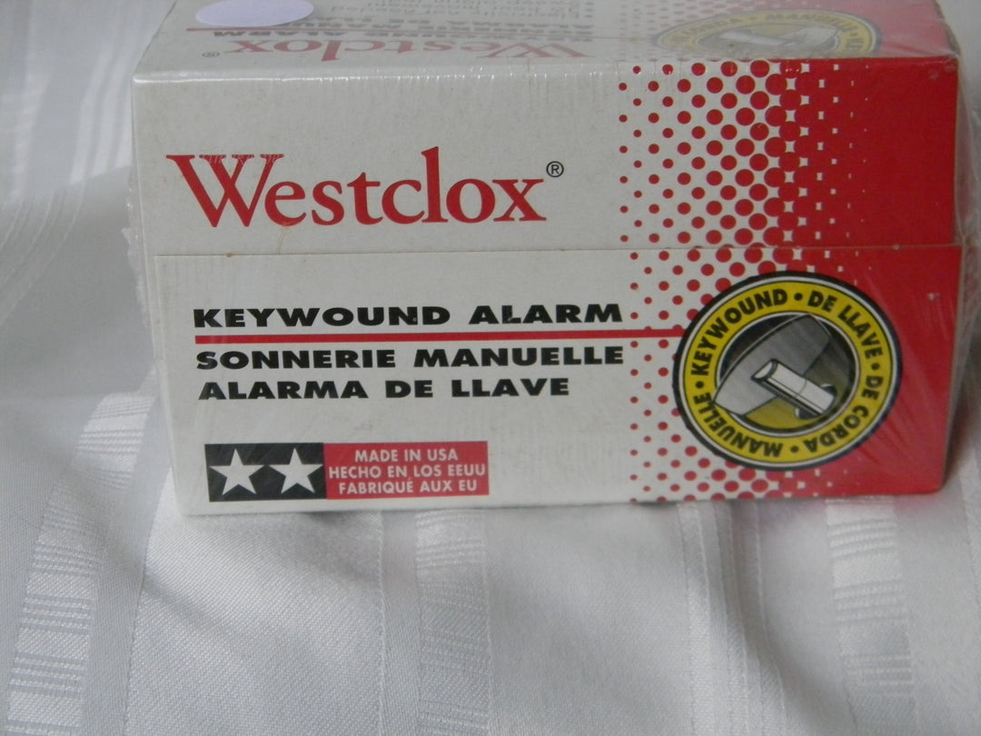 h404 New in box Westclox Keywound Alarm Clock - Man's Best Friend Mickey Pluto
