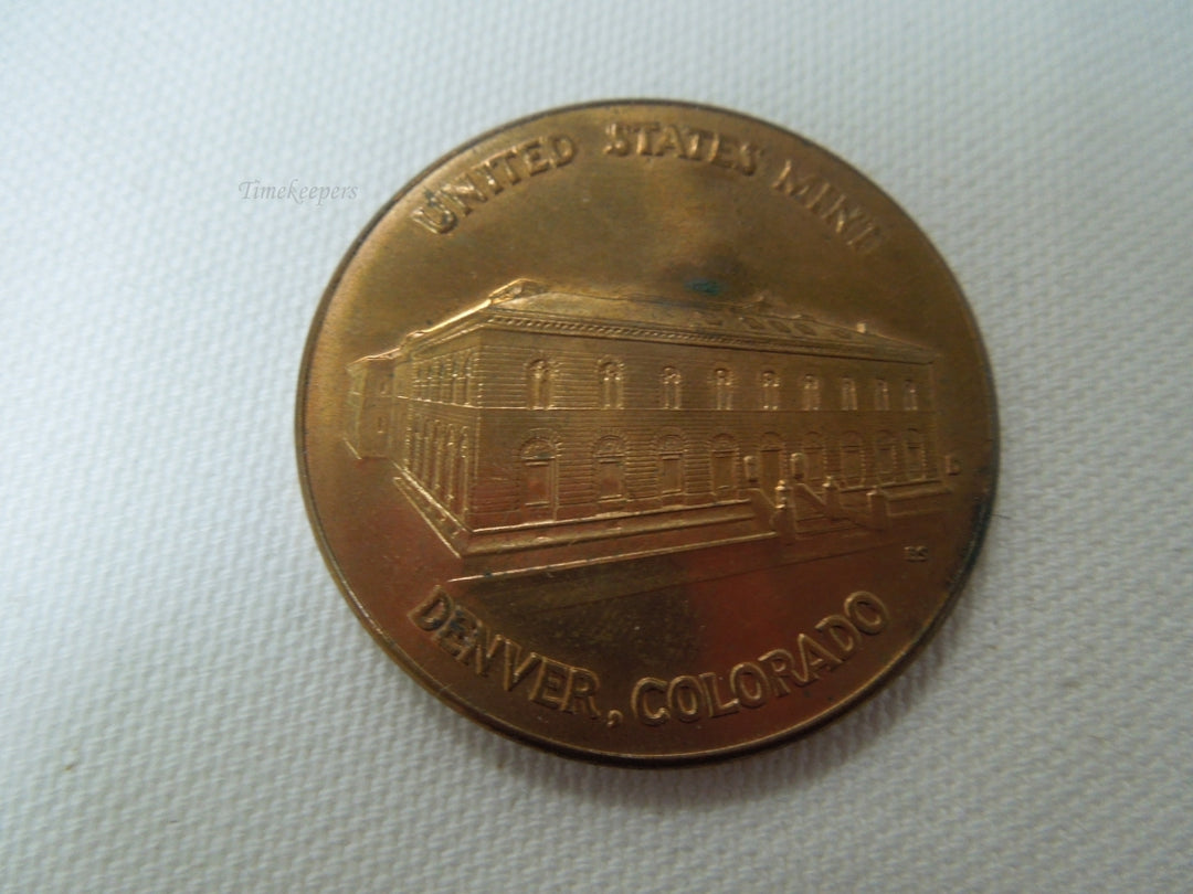 s535 Commemorative Medal - US Mint Denver Colorado - 1789 Department Treasury