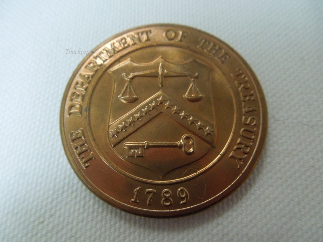 s535 Commemorative Medal - US Mint Denver Colorado - 1789 Department Treasury