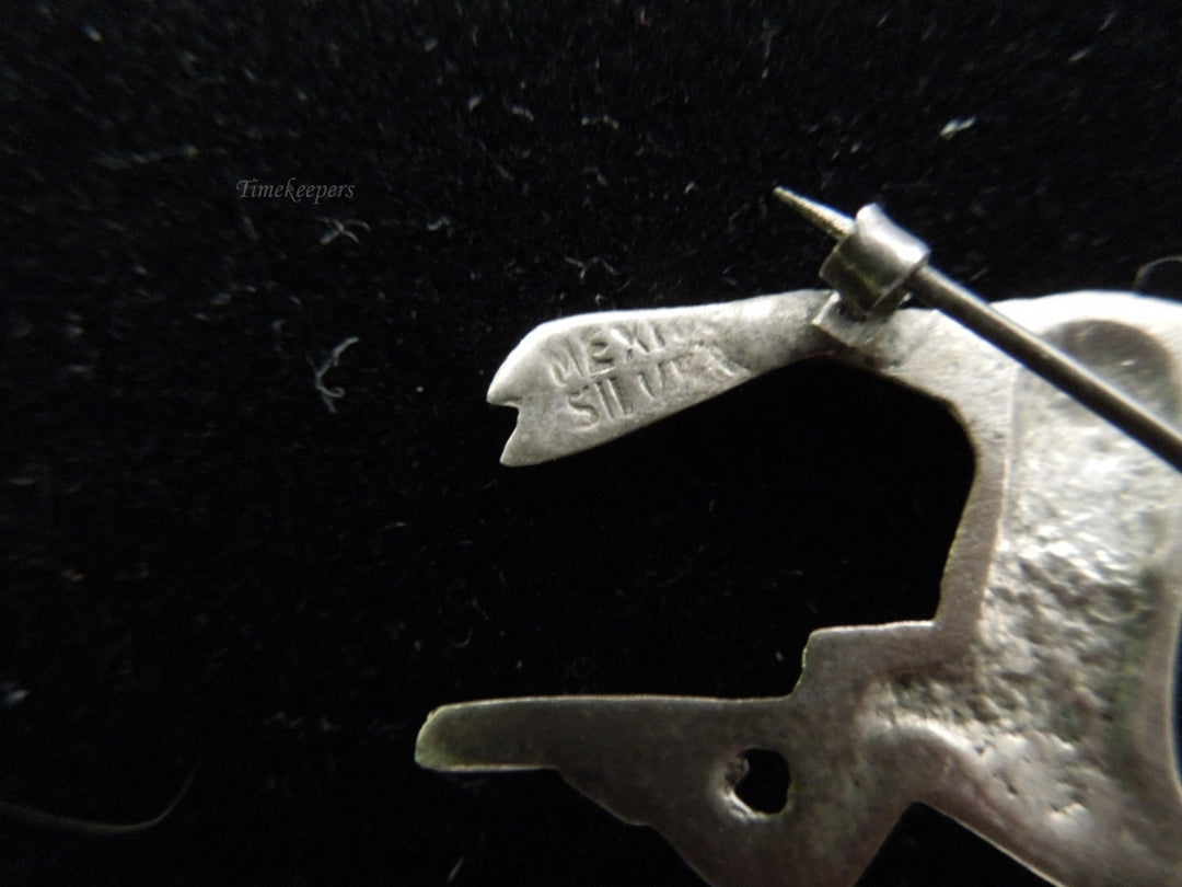 k564 Adorable Sterling Silver Gazelle Pin