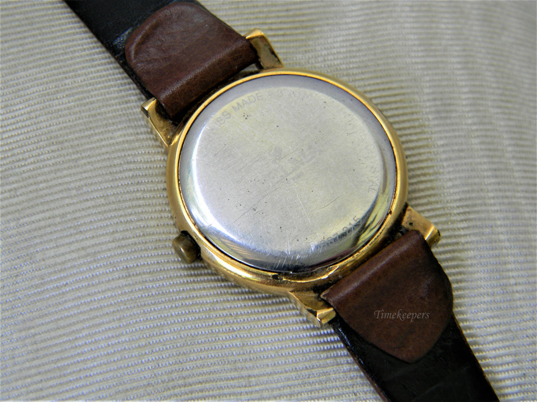 j376 Nice Elegant Casual Delma Swiss Made Watch with Brown Band