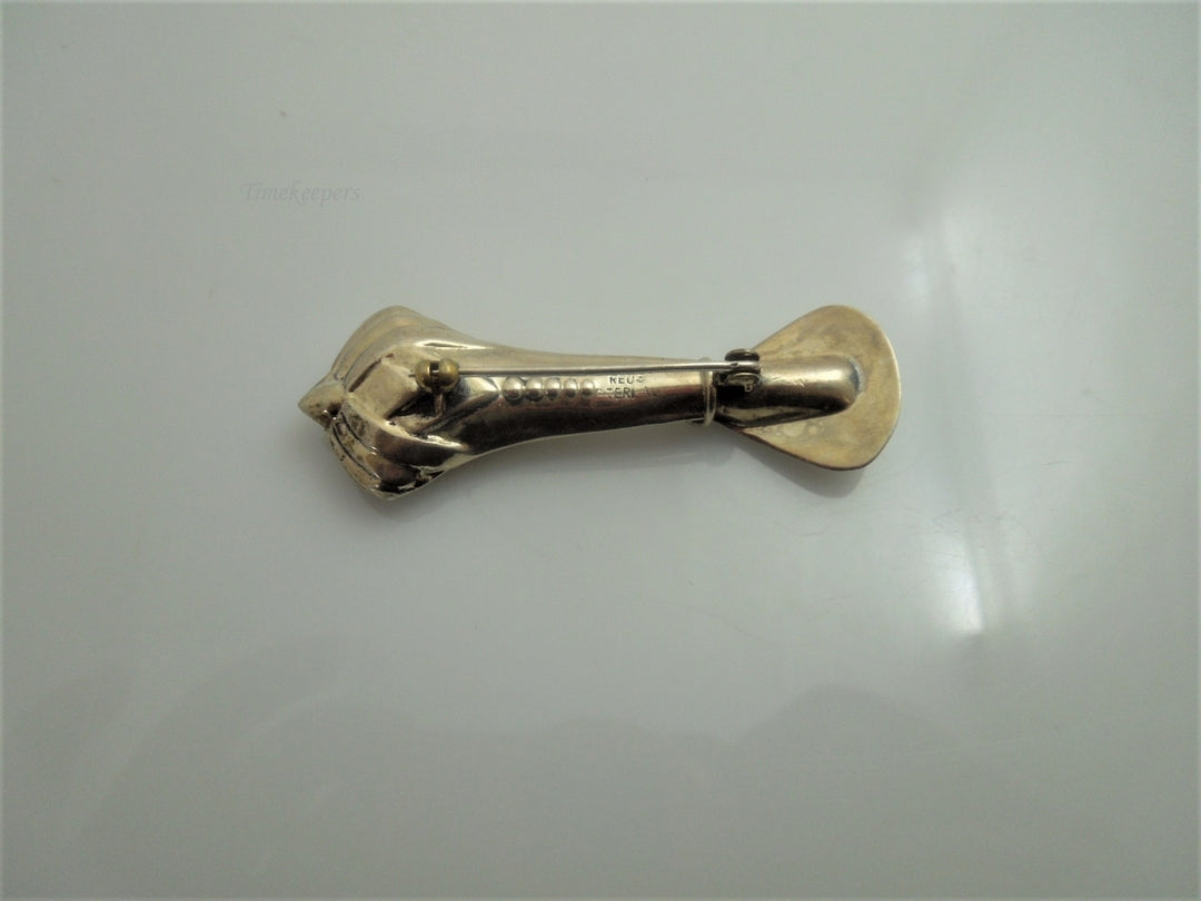 q015 Vintage Sterling Silver Beautiful Pin/Brooch