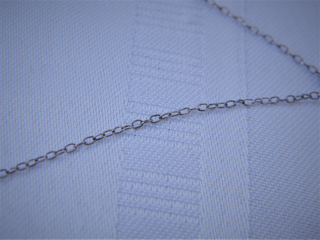 j406 Vintage Catholic Miraculous Medal in Sterling Silver Pendant Necklace