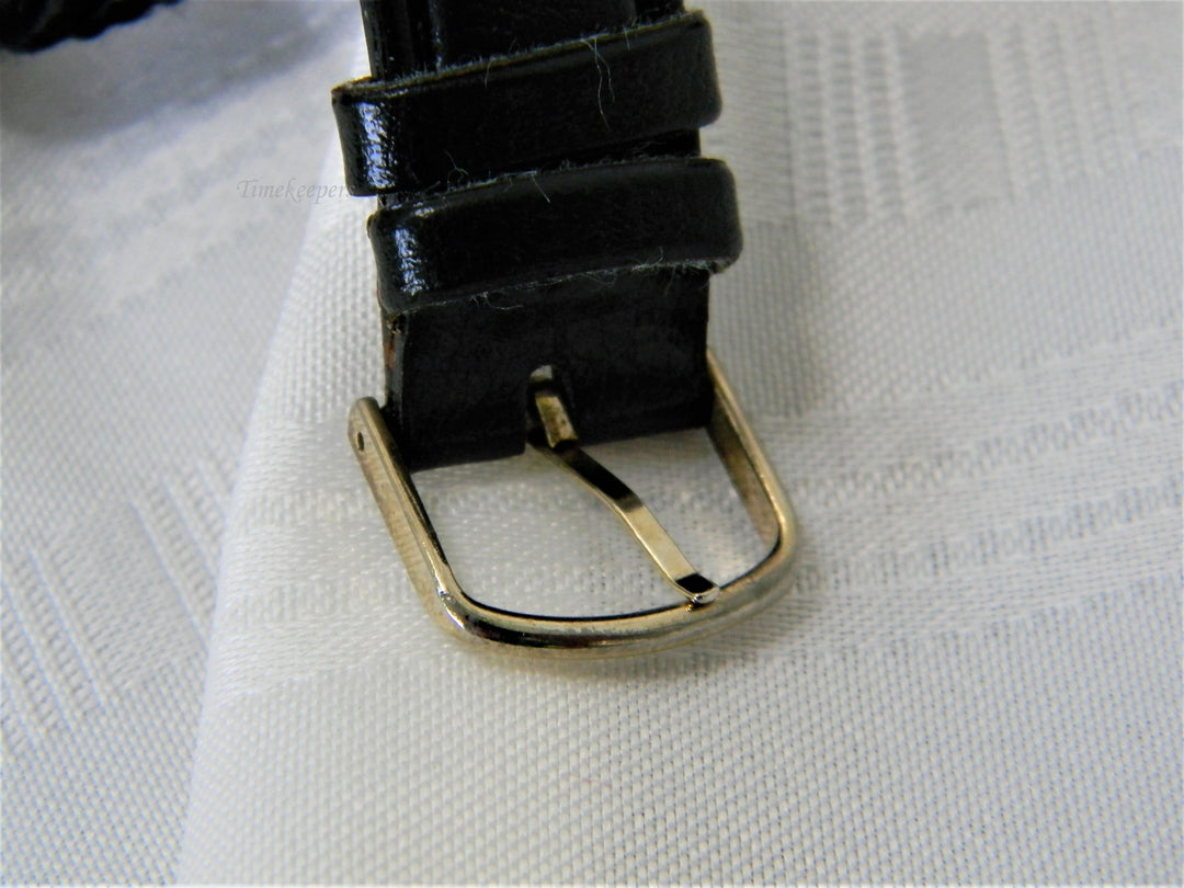 j453 Handsome Two Tone Quartz Edison Watch with Leather Band