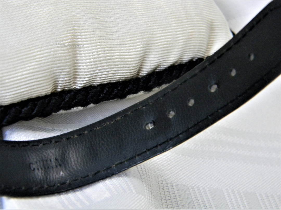 j453 Handsome Two Tone Quartz Edison Watch with Leather Band