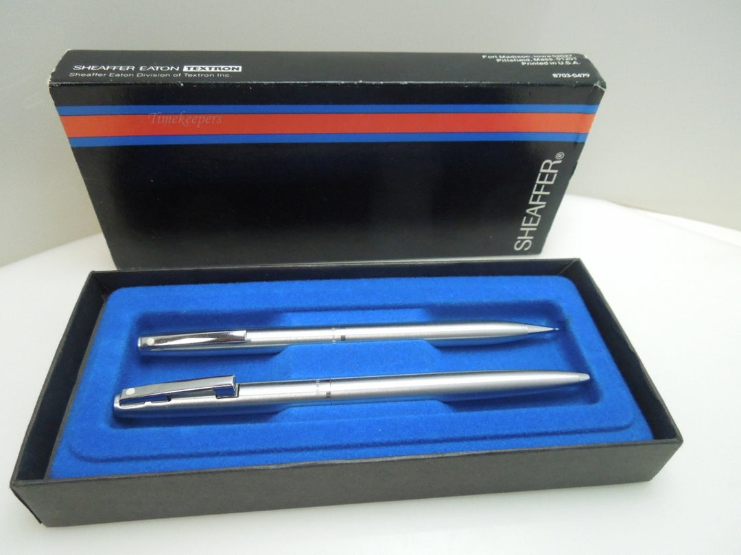 s694 Vintage Sheaffer Pen and Pencil Set, Both in original Box